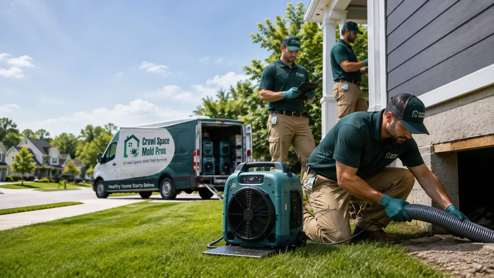 Crawl Space Mold Removal in Avella, PA